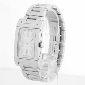 Bvlgari Rettangolo Midsize Stainless Steel Watch RT 45S