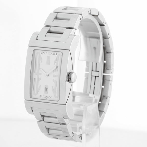 Bvlgari Rettangolo Midsize Stainless Steel Watch RT 45S