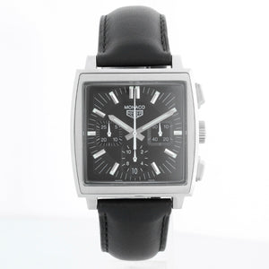 Tag Heuer Monaco Chronograph Men's Stainless Steel Watch CS2111
