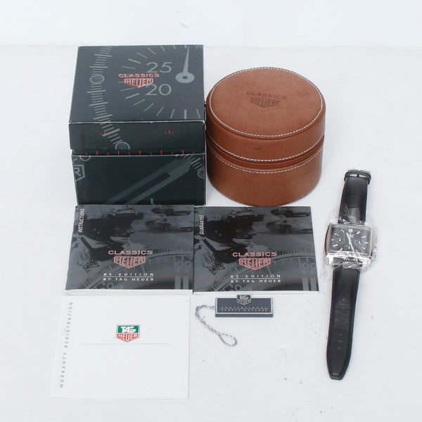 Tag Heuer Monaco Chronograph Men's Stainless Steel Watch CS2111