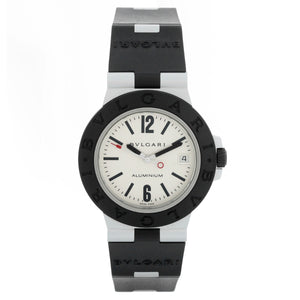 Bvlgari Aluminium Silver Dial  Mens Watch AL 38 A