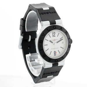 Bvlgari Aluminium Silver Dial  Mens Watch AL 38 A