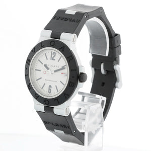 Bvlgari Aluminium Silver Dial  Mens Watch AL 38 A