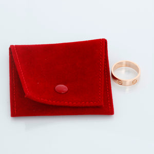Cartier Love 18k Rose Gold Band Size 55