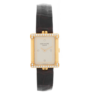 Patek Philippe Les Grecques Yellow Gold Ladies Watch Ref 4632