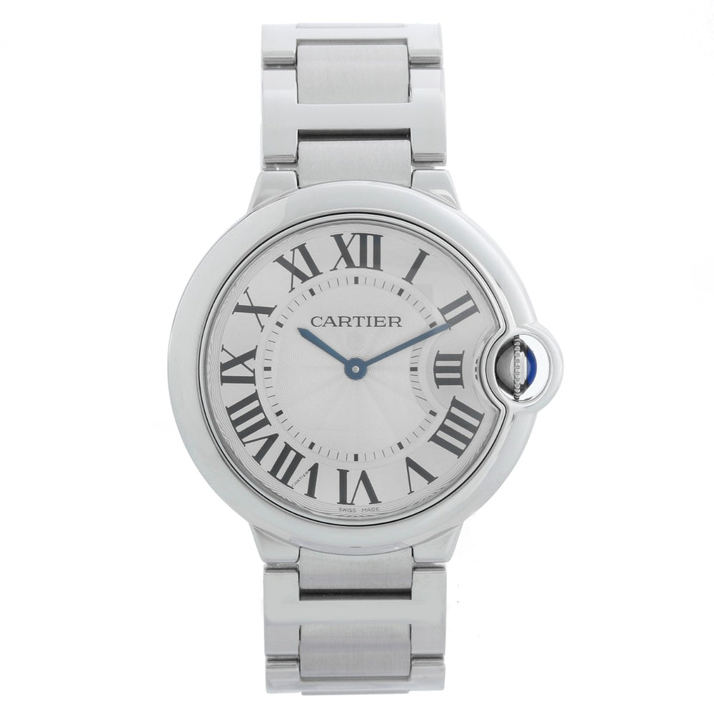 Cartier Ballon Bleu Midsize Stainless Steel Watch W69011Z4 3005