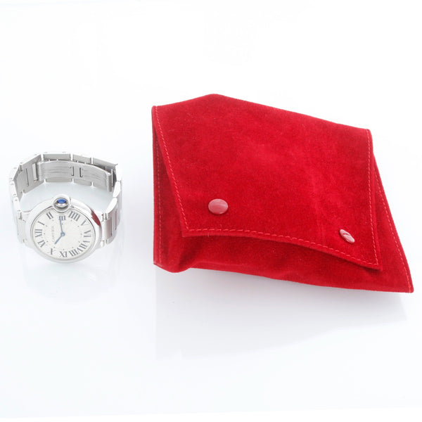 Cartier Ballon Bleu Midsize Stainless Steel Watch W69011Z4 3005