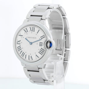 Cartier Ballon Bleu Midsize Stainless Steel Watch W69011Z4 3005