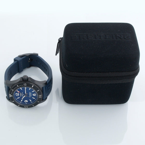 Breitling Superocean 46 Men's DLC Stainless Steel Watch M17368D71C1S2