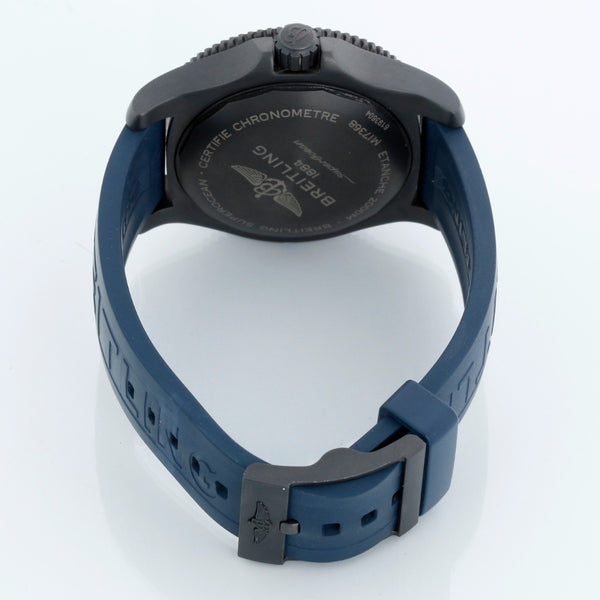 Breitling Superocean 46 Men's DLC Stainless Steel Watch M17368D71C1S2