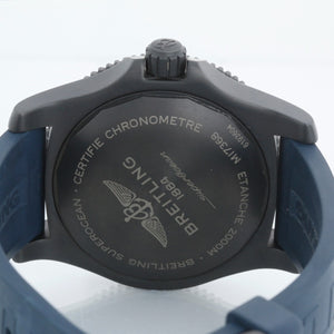 Breitling Superocean 46 Men's DLC Stainless Steel Watch M17368D71C1S2