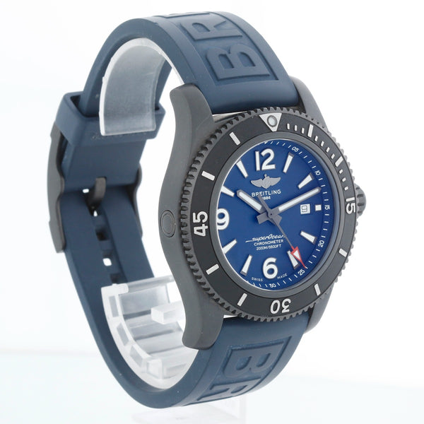 Breitling Superocean 46 Men's DLC Stainless Steel Watch M17368D71C1S2