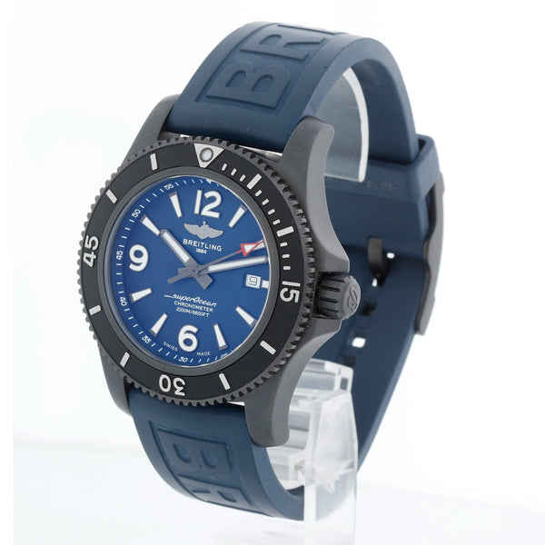 Breitling Superocean 46 Men's DLC Stainless Steel Watch M17368D71C1S2