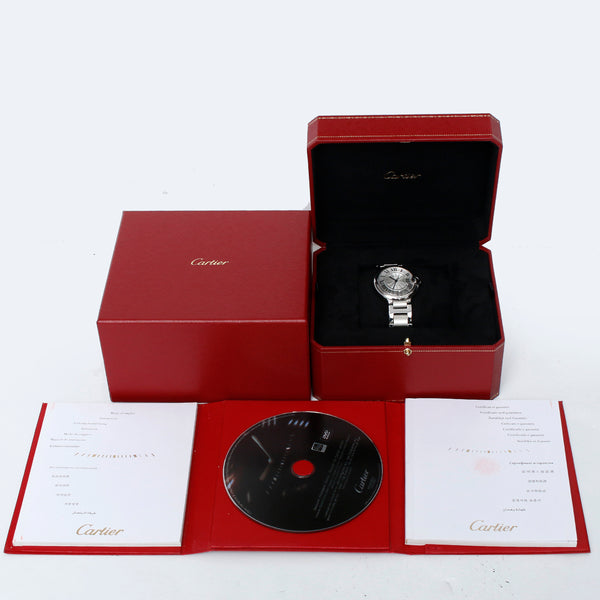Cartier Ballon Bleu Midsize Stainless Steel Watch W6920046 3488