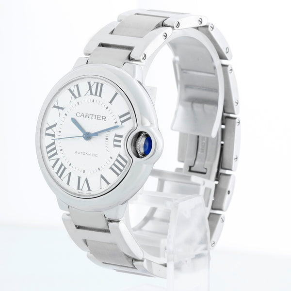 Cartier Ballon Bleu Midsize Stainless Steel Watch W6920046 3488