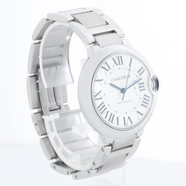 Cartier Ballon Bleu Midsize Stainless Steel Watch W6920046 3488