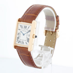 Cartier Tank Louis 18K Yellow Unisex Gold Watch W1529756 2441