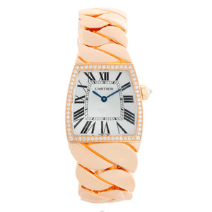 Cartier La Dona 18k Rose Gold Diamond Ladies Watch WE600501