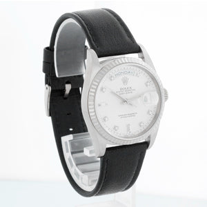 Rolex President Day-Date Men's Factory Diamond Dial Watch 18239