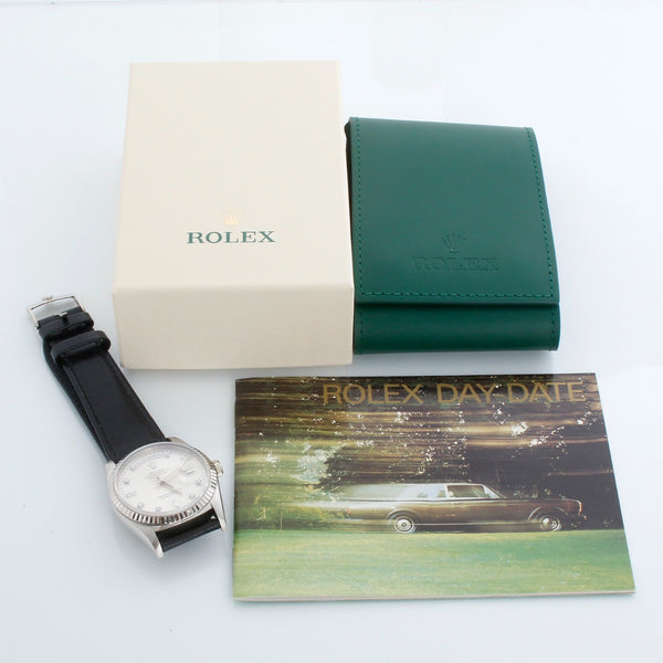 Rolex President Day-Date Men's Factory Diamond Dial Watch 18239