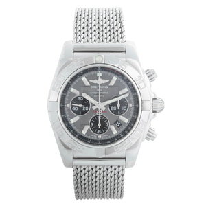 Breitling Chronomat 44 Stainless Steel Men's Chronograph Watch AB0110
