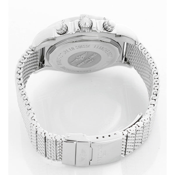 Breitling Chronomat 44 Stainless Steel Men's Chronograph Watch AB0110