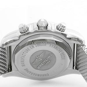 Breitling Chronomat 44 Stainless Steel Men's Chronograph Watch AB0110