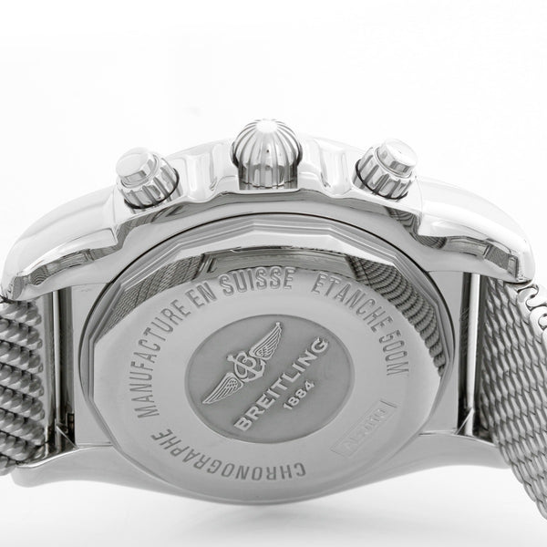 Breitling Chronomat 44 Stainless Steel Men's Chronograph Watch AB0110