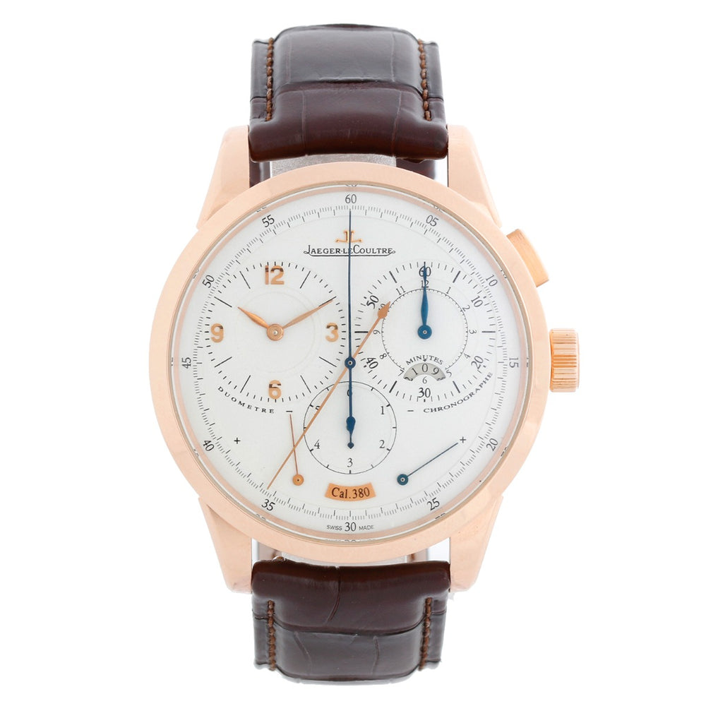 Jaeger LeCoultre Duometre Men's Rose Gold Watch Q6012420. 600.2.28.S