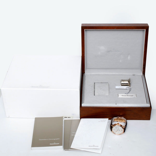 Jaeger LeCoultre Duometre Men's Rose Gold Watch Q6012420. 600.2.28.S