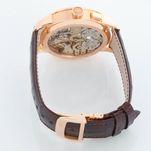 Jaeger LeCoultre Duometre Men's Rose Gold Watch Q6012420. 600.2.28.S