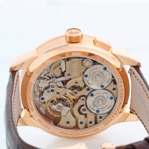 Jaeger LeCoultre Duometre Men's Rose Gold Watch Q6012420. 600.2.28.S