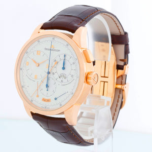 Jaeger LeCoultre Duometre Men's Rose Gold Watch Q6012420. 600.2.28.S