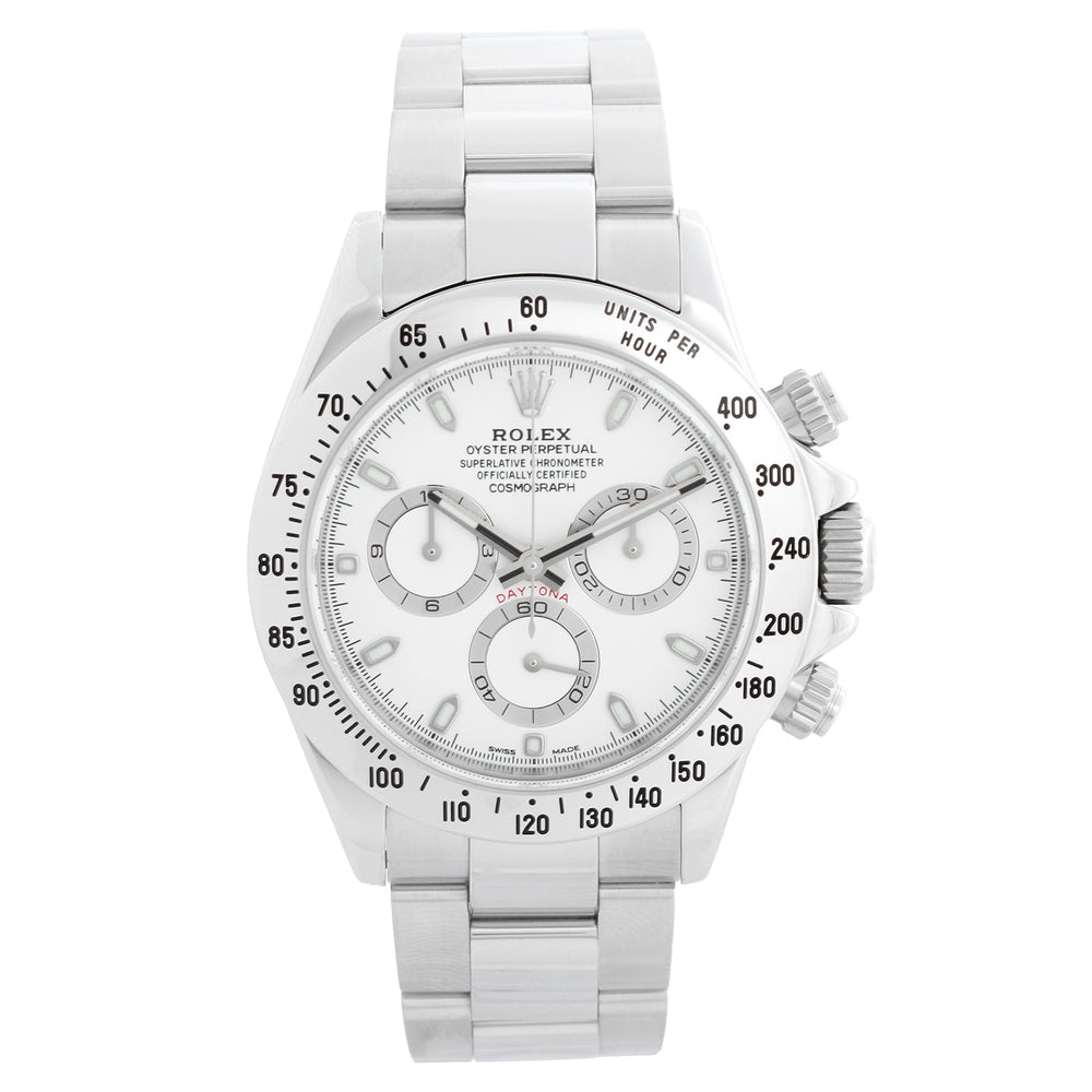 Rolex Daytona  Chronograph  Men's Stainless Steel Watch 116520
