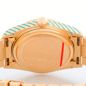 Rolex President Day-Date Men's Watch 18038 White Roman Dial