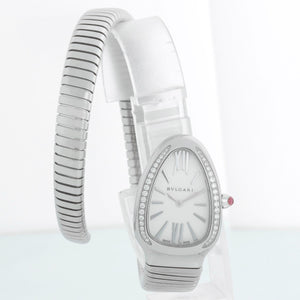 Bulgari Serpenti Serpent Stainless Steel Ladies Watch SP35S