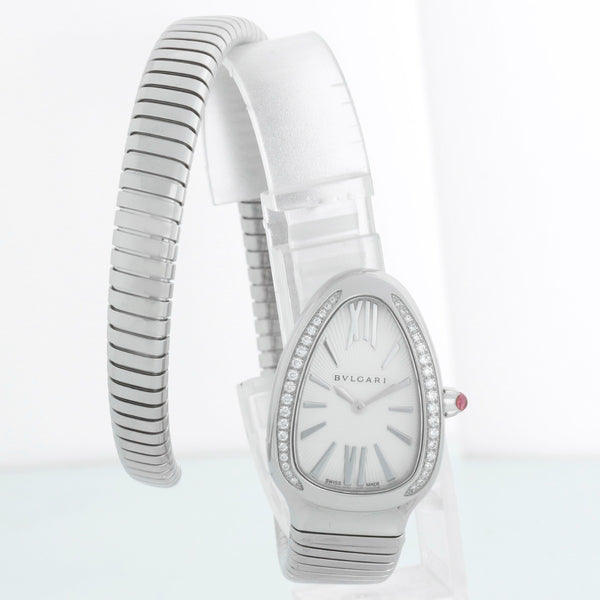 Bulgari Serpenti Serpent Stainless Steel Ladies Watch SP35S