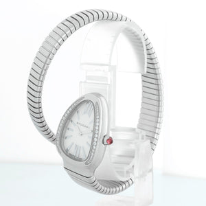 Bulgari Serpenti Serpent Stainless Steel Ladies Watch SP35S