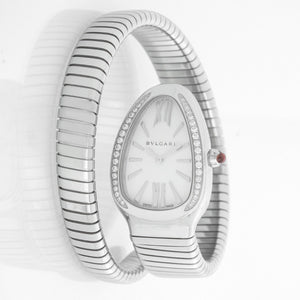 Bulgari Serpenti Serpent Stainless Steel Ladies Watch SP35S