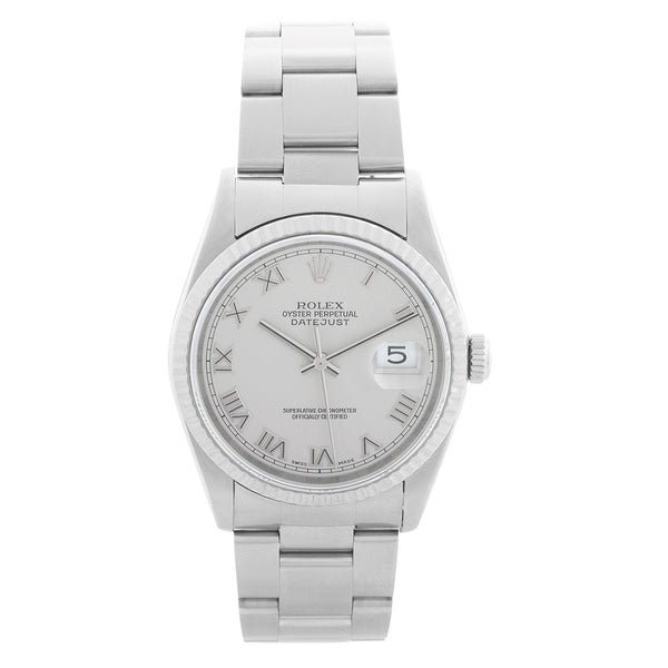 Rolex Datejust Men's Stainless Steel Watch 16234