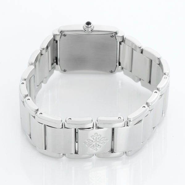 Patek Philippe Tiffany Twenty-4 Ladies Steel & Diamond Watch 4910/10A