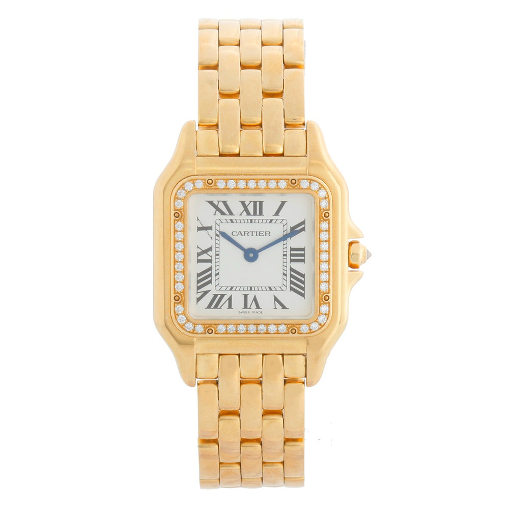 Cartier Panther 18k Yellow Gold Midsize Watch WJPN0016 4014