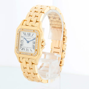 Cartier Panther 18k Yellow Gold Midsize Watch WJPN0016 4014