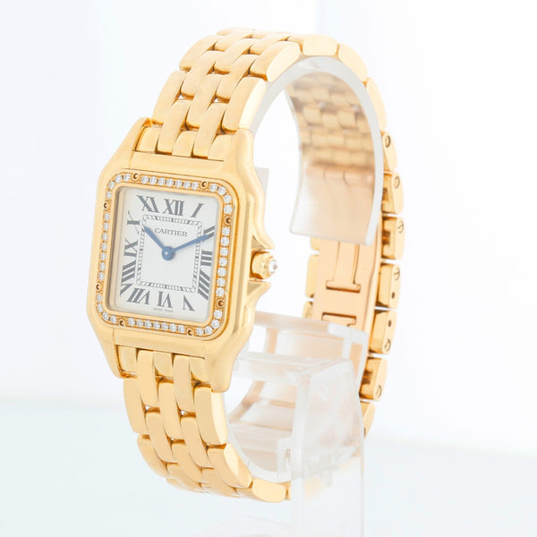 Cartier Panther 18k Yellow Gold Midsize Watch WJPN0016 4014