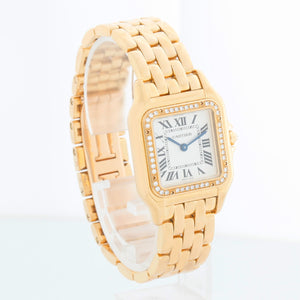 Cartier Panther 18k Yellow Gold Midsize Watch WJPN0016 4014
