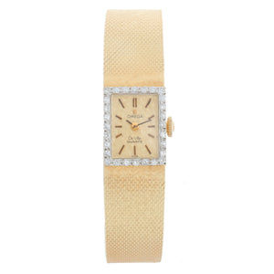 Omega DeVille Men's 14k Yellow Gold Dress Watch