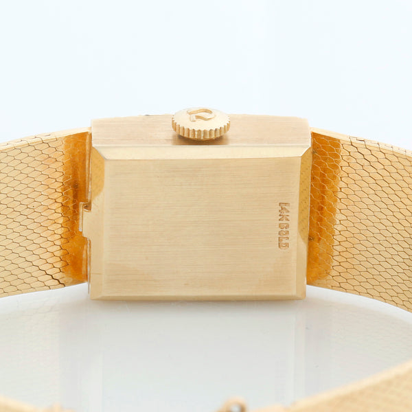 Omega DeVille Men's 14k Yellow Gold Dress Watch