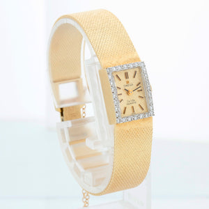 Omega DeVille Men's 14k Yellow Gold Dress Watch