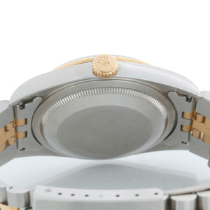 Rolex Datejust Men's Steel Watch 16233 Silver Dial