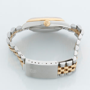 Rolex Datejust Men's Steel Watch 16233 Silver Dial